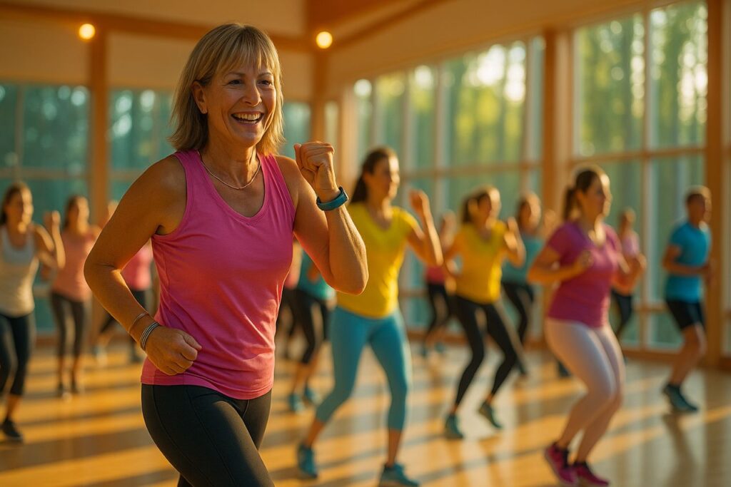working out at 55