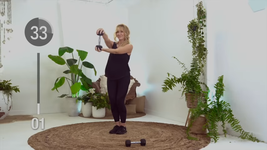 Front Raise to Steering Wheel for Oblique Strength