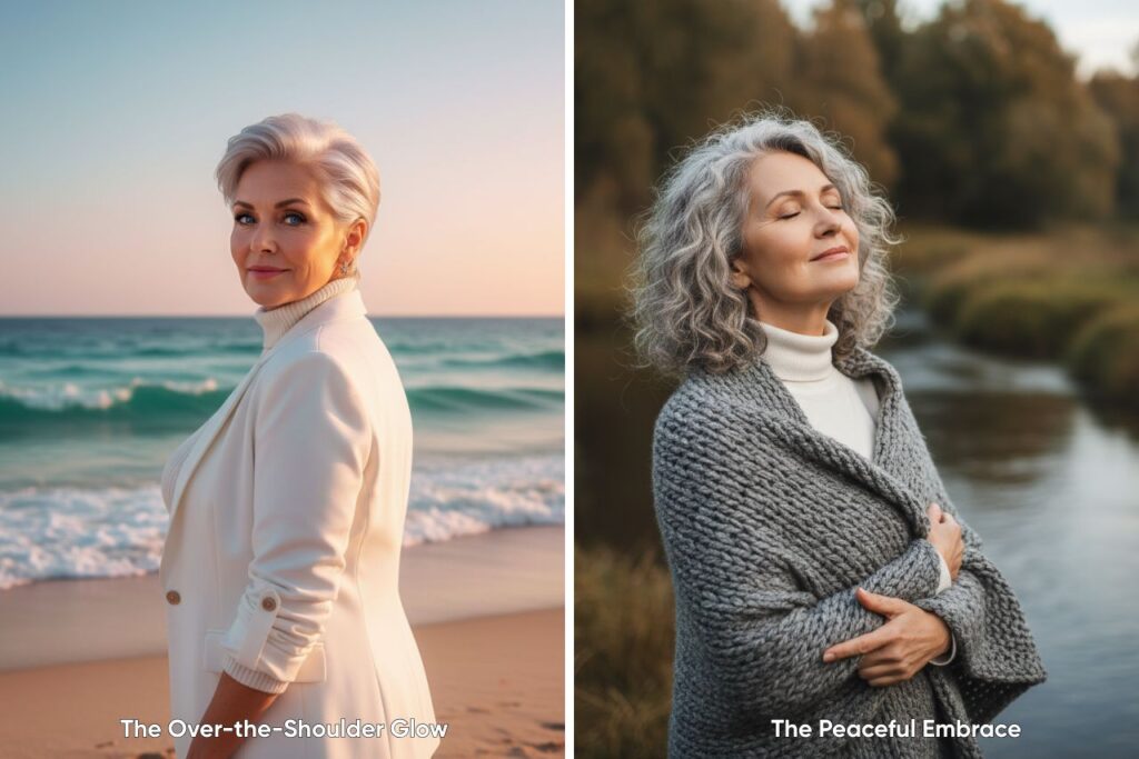 how to Pose for Photos After 50