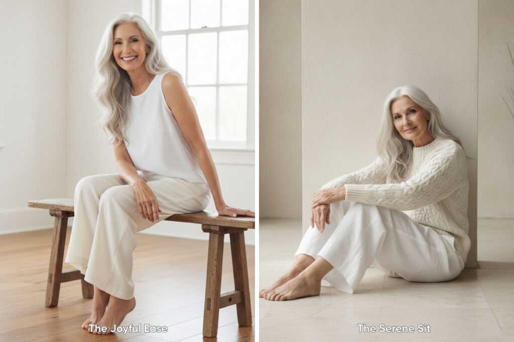 how to Pose for Photos After 50