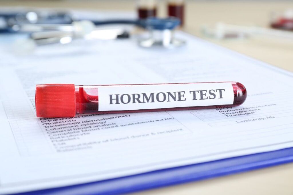 Hormone test for menopause