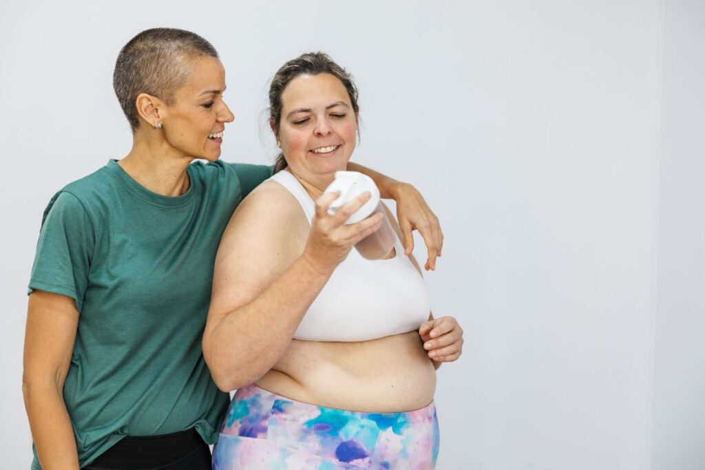 postmenopause weight gain