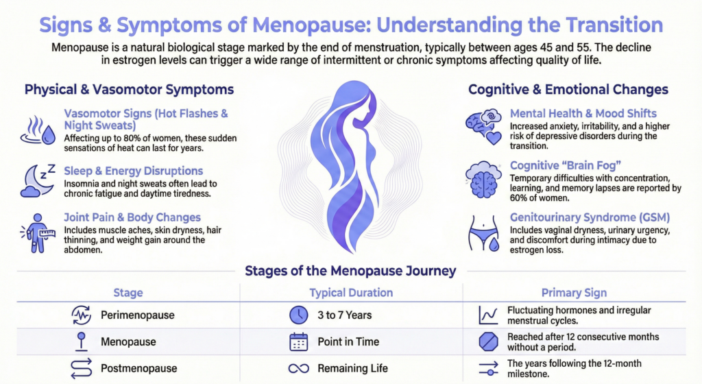 Symptoms of Menopause
