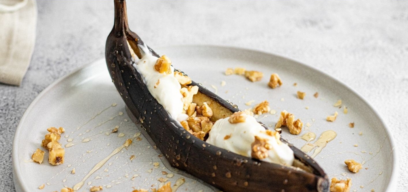 Air-Fried Banana Split