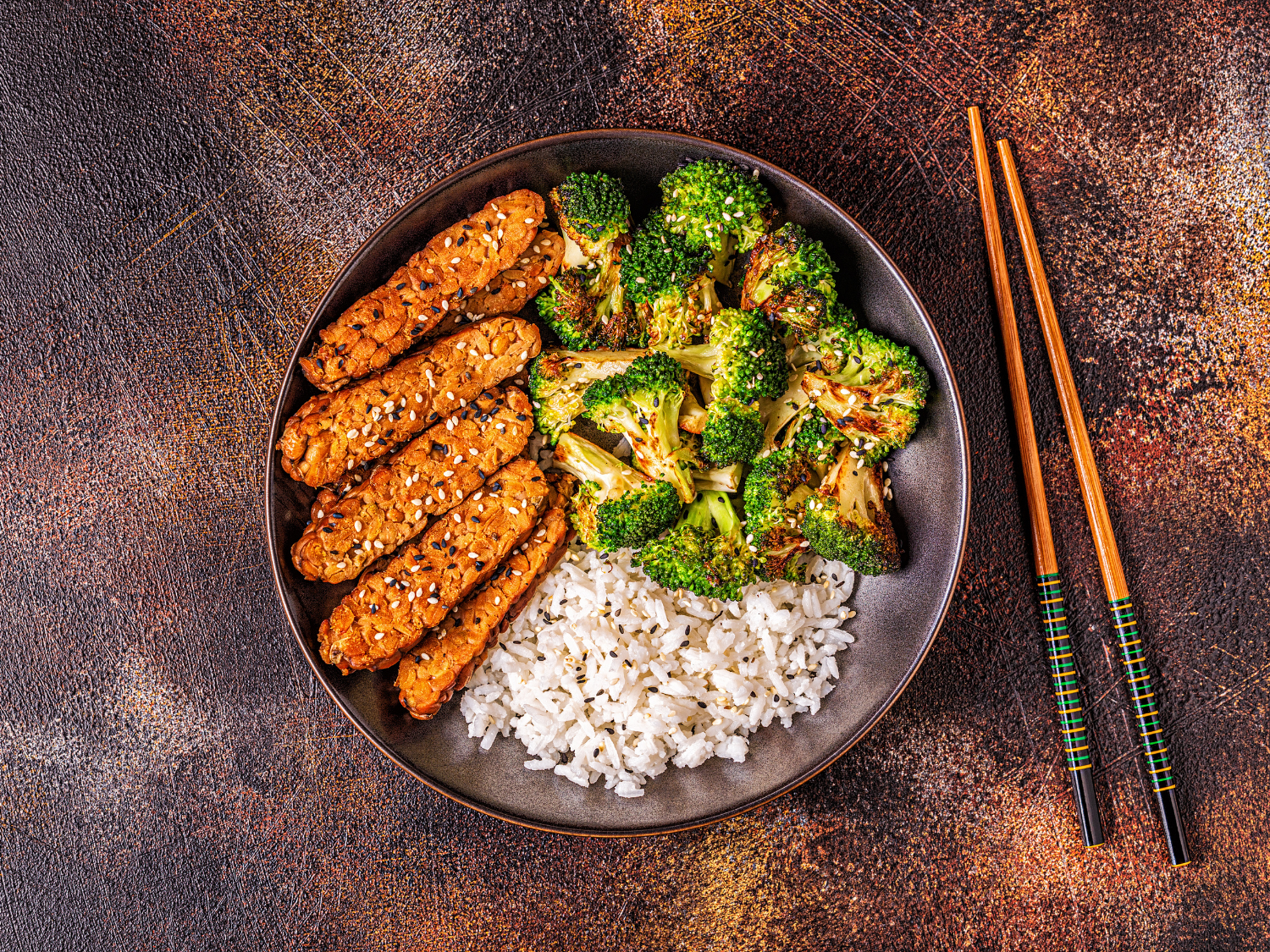 Chili Lime Tempeh and Veggies