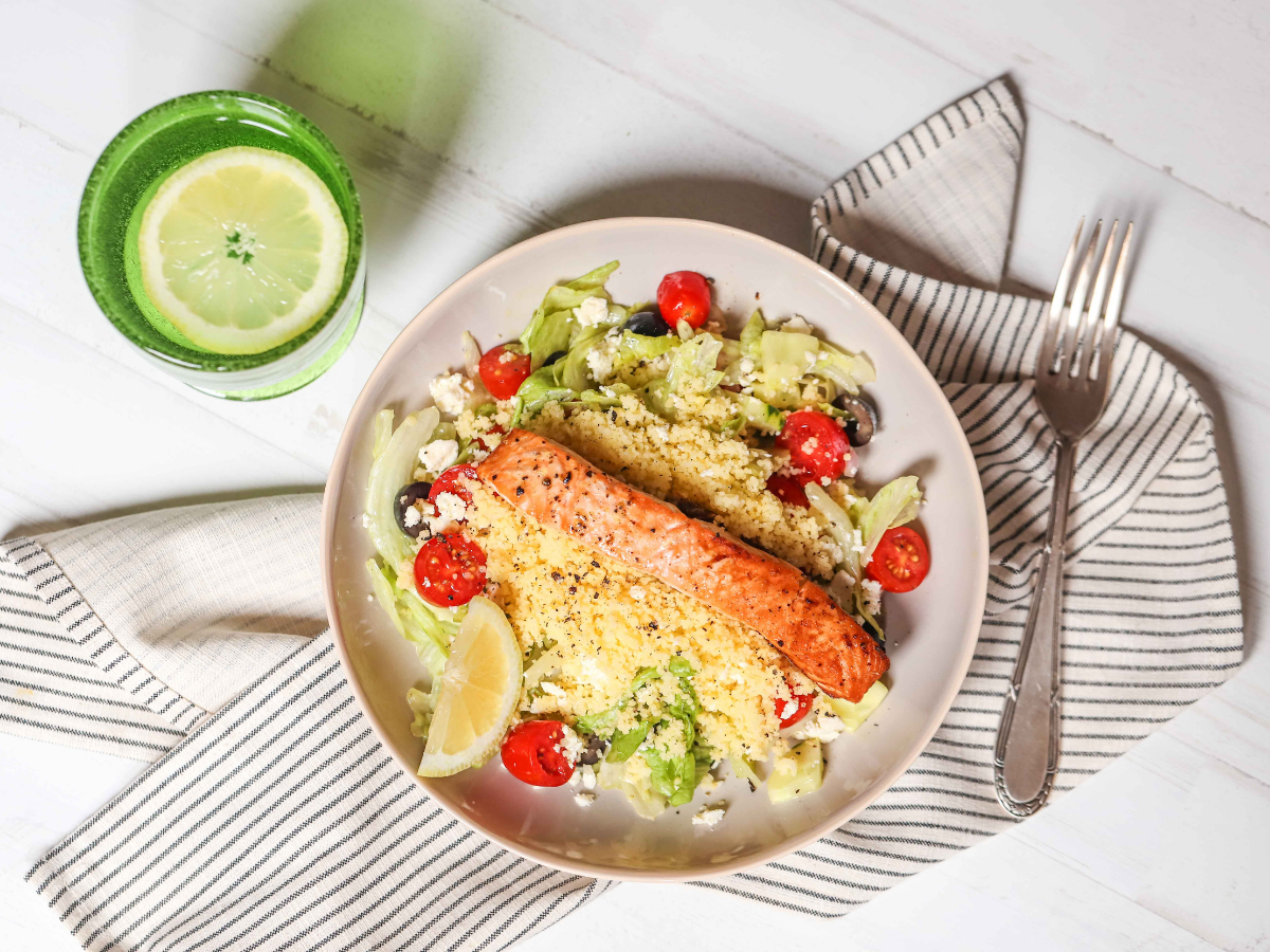 Salmon Couscous Salad